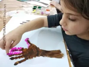 ציור עץ -רות ונטורה